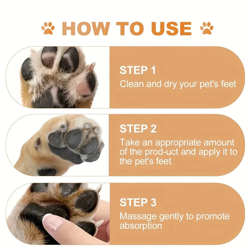 Bálsamo Reparador para Patas de Perro — Protege y Hidrata, Seguro si lo Lame