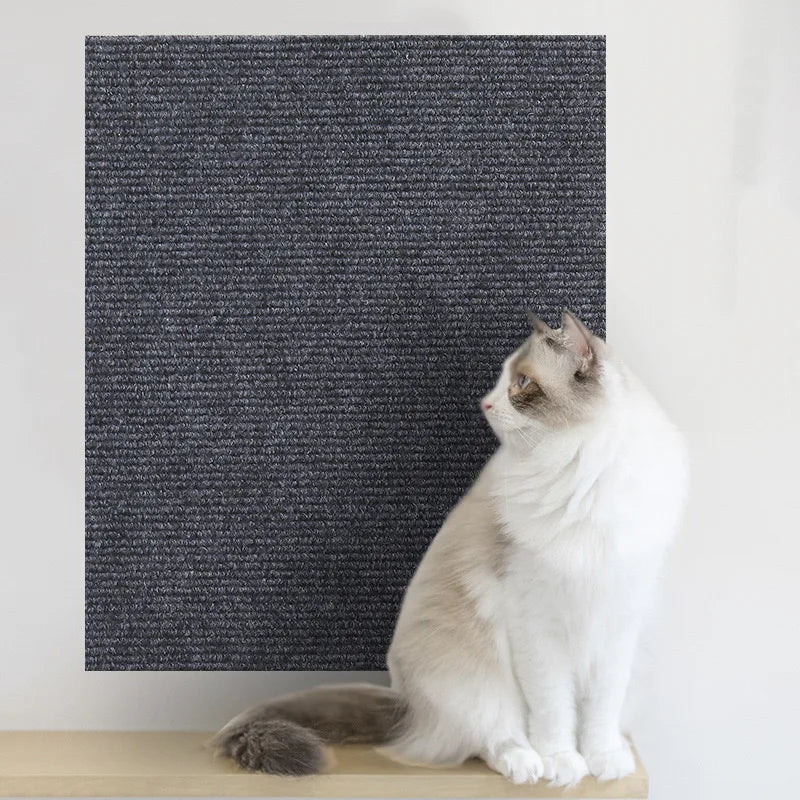 Alfombra Rascadora Autoadhesiva para Gatos — Protege tu Sofá, 8 Colores