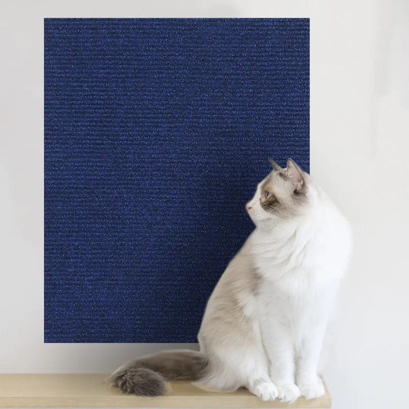 Alfombra Rascadora Autoadhesiva para Gatos — Protege tu Sofá, 8 Colores