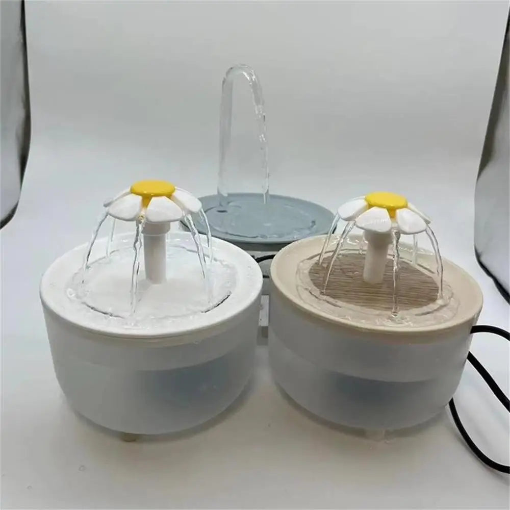 Fuente de Agua para Gatos con Filtro — Bebedero Silencioso USB 1.2L