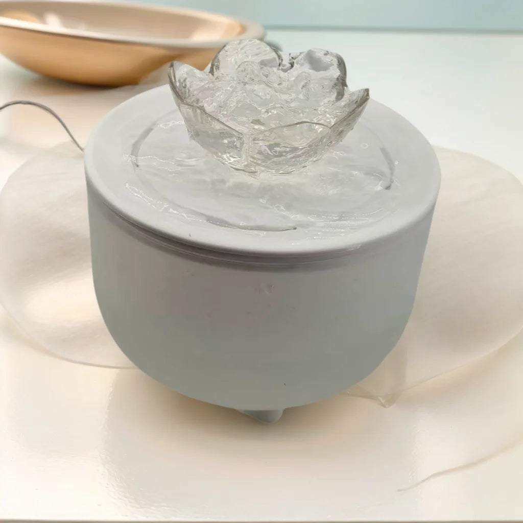 Fuente de Agua para Gatos con Filtro — Bebedero Silencioso USB 1.2L
