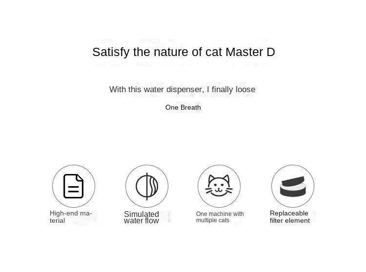Fuente de Agua para Gatos con Filtro — Bebedero Silencioso USB 1.2L