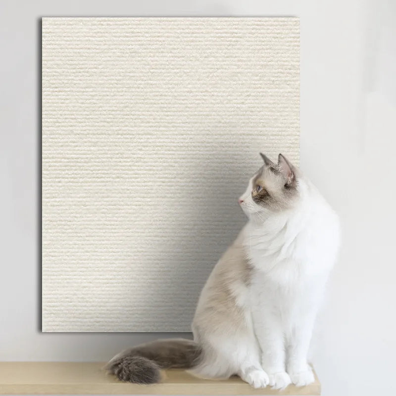 Alfombra Rascadora Autoadhesiva para Gatos — Protege tu Sofá, 8 Colores